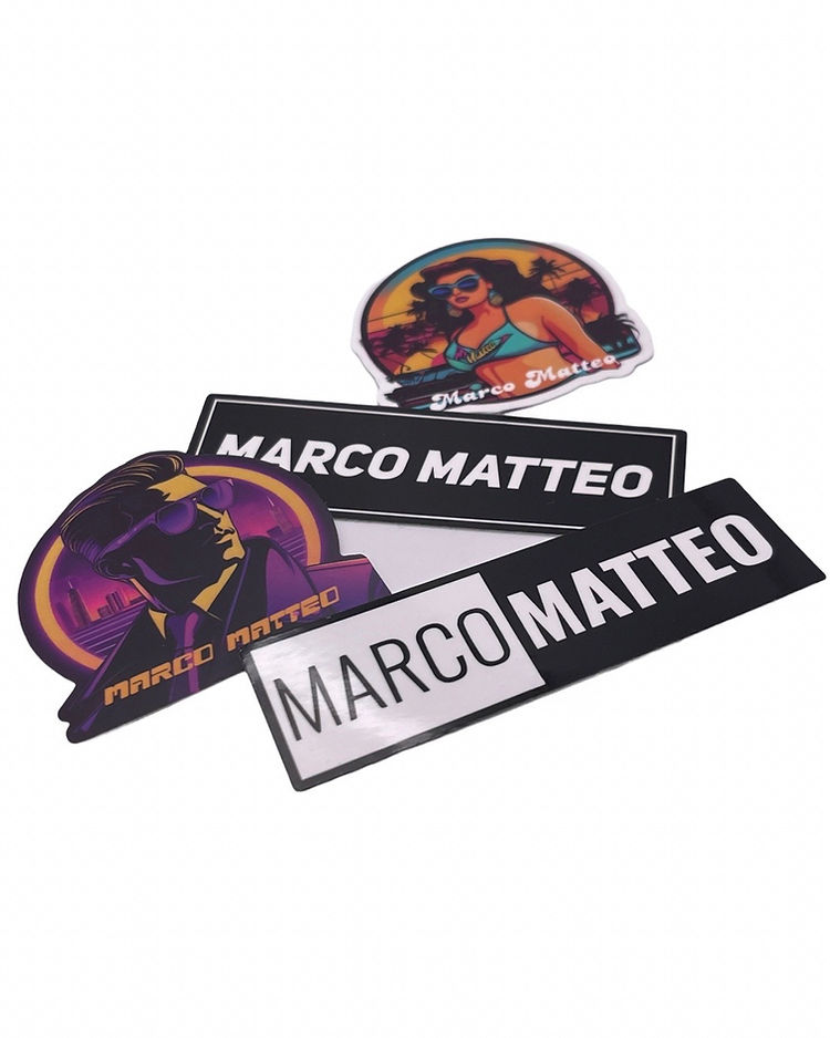 MARCO MATTEO STICKERS